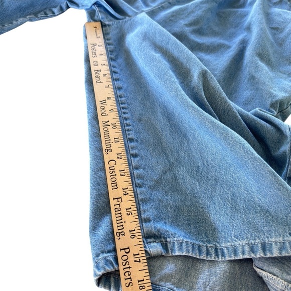 VTG Chic Capri Jeans Women's Plus Size 26W Pull On Elastic Waist Denim Pockets - Picture 9 of 11